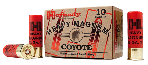 Hornady Heavy Magnum Coyote 12 GA BB Shot 10-Rounds 3" Hornady Heavy Magnum Coyote 12 GA BB Shot 10-Rounds 3"
