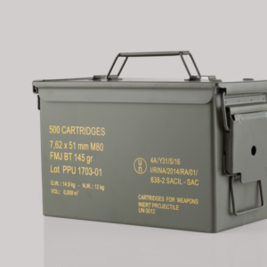 PPU Rangemaster Brass 7.62 X 51 145-Grain 500-Rounds FMJBT