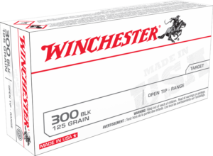 Winchester USA White Box .300 AAC Blackout 125 Grain 20-Rounds OTR 3 Winchester USA White Box .300 AAC Blackout 125 Grain 20-Rounds OTR