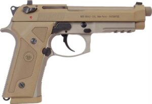 Beretta M9a3 Fs 9mm 5.2" Ns - 17-shot Threaded Tan Italy J92M9A3M 3 A1072