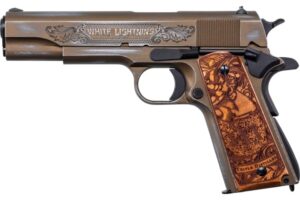 Auto Ordnance 1911 Bootlegger Bronze Engraved Special Edition 5? 45 3 A1189