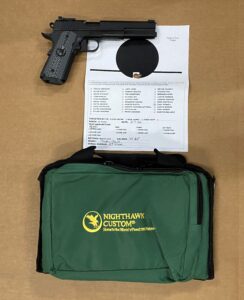 Nighthawk Custom Shadow Hawk Long Slide 45 ACP 1911 3 A1289