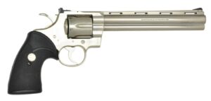 Colt Python 357 Mag 8" Bright Nickel 1981 3 A1327