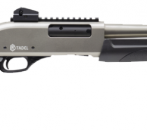 CITADEL PAT 20 Gauge Pump-Action Shotgun with Nickel Receiver FRPAT2020NKL