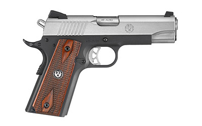 A1619 Ruger SR1911 stainless Commander .45 ACP 6711 4.25"