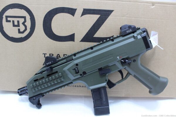 A1623 CZ Scorpion Evo 3 S1 OD green 9mm 91355 NIB