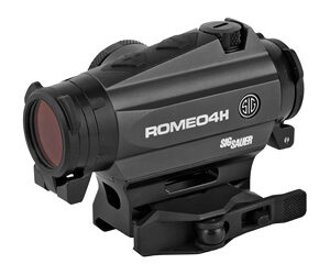 Sig Sauer, Romeo4H, Red Dot, Ballistic Circle Dot, Torx and QR Mount, Graphite