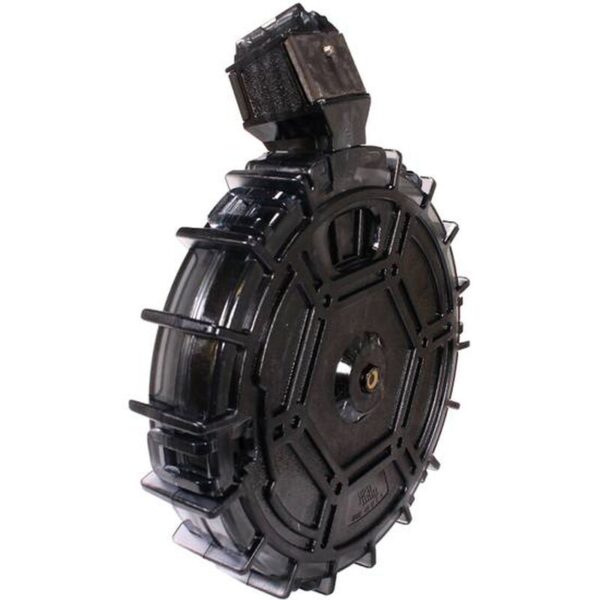 A1638 ProMag, Drum Magazine, 22LR, 70 Rounds, Fits Ruger 10/22, Polymer, Translucent Smoke