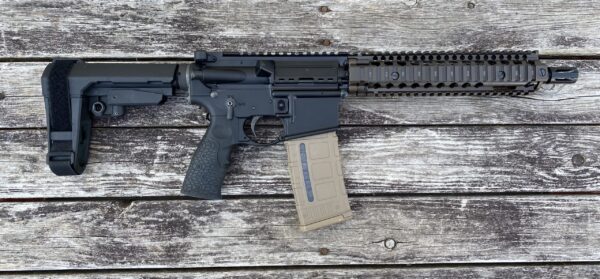 A1717 Display Daniel Defense MK18 556 Nato FDE