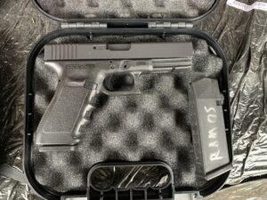 Used Glock 21 SF Police Trade In G21 45 ACP Night Sites Two Mags 3 A1722