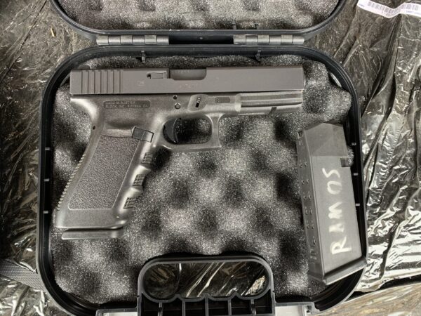 A1722 Used Glock 21 SF Police Trade In G21 45 ACP Night Sites Two Mags