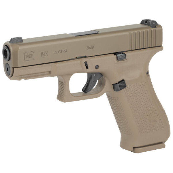 A1730 Glock 19X 9mm FDE Night Sights 3 Mags PX1950703