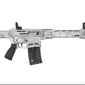 Panzer AR Twelve AR-12 12 Ga Distressed White 20" Barrel PAR12SSCRA