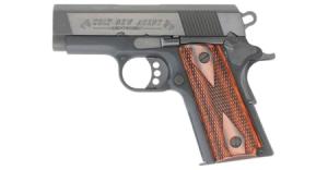 Colt Defender / New Agent 9mm 3in 8rd Black Crimson Trace Laser O7812D