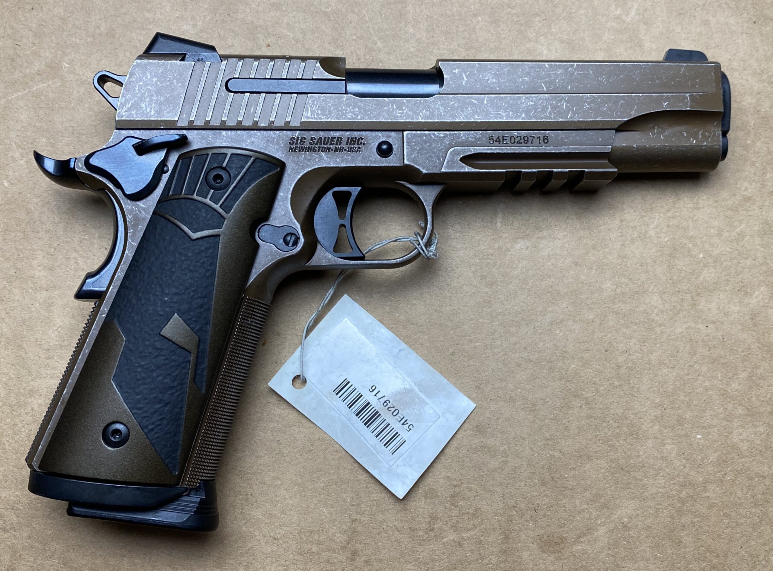A1790 Sig Sauer Spartan 1911 45 ACP 1911R-45-SPARTANII