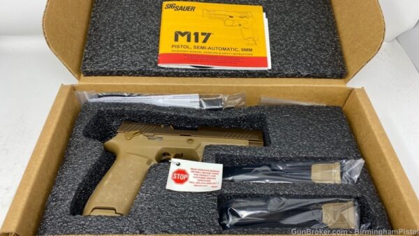 A1976 Rare Discontinued Sig Sauer P320 M17 Surplus 9mm Luger 4.7" 21rd M17 P320 M17