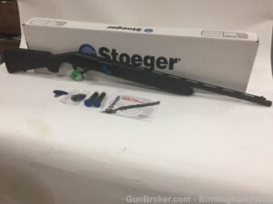 Stoeger M3K 12 ga BLK SYN/ BLUEACCENT 3" 3-GUN 24" 31855 3 A1978