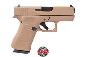 Glock 43X Cerakote Flat Dark Earth ACG-00863