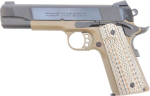 Colt 1911 Government Lightweight 45 ACP 5" Tan NEW 3 A2046