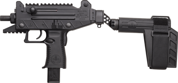 A2059 IWI Uzi Pro Pistol w/ Side folding Brace Threaded UPP9SB-T