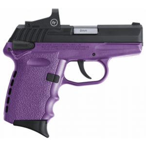 Sccy CPX1 9mm Purple W/ Crimson Trace Red Dot CPX-1-CBPURD
