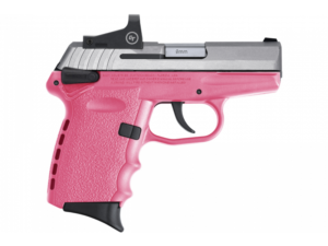 Sccy CPX-1 9mm Stainless Pink W/ Safety & Red Dot CPX-1TTPKRD 3 A2081