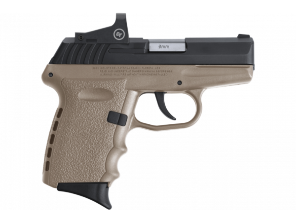 A2082 SCCY CPX-2 9mm W/ Crimson Trace Red Dot 10 Round CPX-2CBDERD