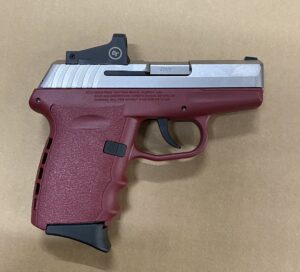 Sccy CPX-2 9mm Stainless Crimson Trace Red Dot CPX-2TTCRRD 3 A2086