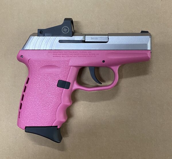 A2087 Sccy CPX-2m 9mm Pink Crimson Trace Red Dot CPX-2TTPKRD