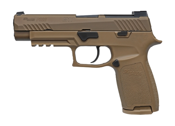 A2119 Sig Sauer P320 M17 9mm 4.7" 17rd w/ night sights 320F-9-M17