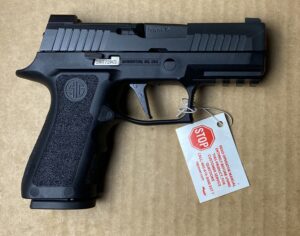 New No Box Sig Sauer P320 X-Compact 9mm 320XC-9-BXR3-R2 3 A2120