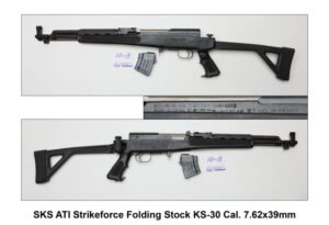 SKS ATI Strikeforce Folding Stock KS-30 Cal. 7.62x39 3 A222