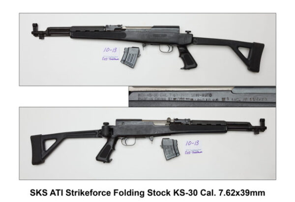 A222 SKS ATI Strikeforce Folding Stock KS-30 Cal. 7.62x39