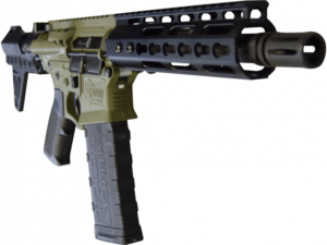 ATI Omni Hybrid MAXX 300BLK Pistol, 8.5" Barrel, 7" Keymod, Battlefield Green - ATIGOMX300P4BBFG 3 A2232