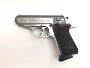 Walther PPK/S 380 ACP Stainless Wood Grips 3 A2285