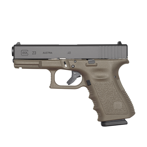 A2286 Glock 23 40 cal OD Green CA Compliant PI2357201
