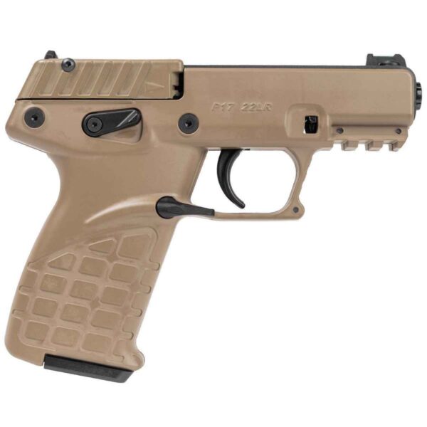 A2404 Kel-Tec P17 22 LR FDE Threaded Barrel P17TAN KelTec