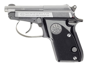 Beretta 21A Bobcat Two Tone .22 LR JS21001