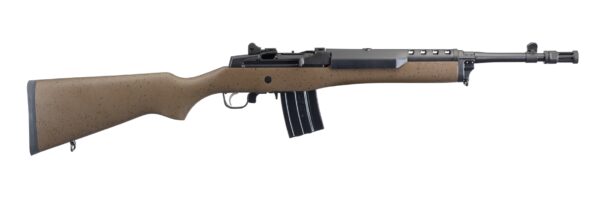 A2476 Ruger Mini 14 Tactical 556 Nato Brown Stock 16" Threaded Barrel 5889