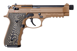 A2506 EAA Girsan Regard 9mm FDE Threaded Barrel 18 Round Capacity 390085