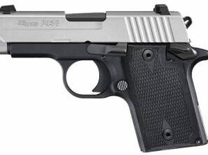 Sig Sauer P938 9mm 2-Tone Stainless 938-9-T-NBS-AMBI