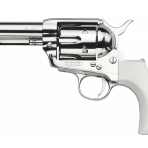 Taylor's & Company 1873 Nickel Flattop Birdshead Ivory 45 Colt 3.5" OG1417