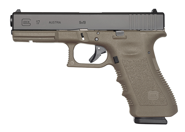 A2646 Glock 17 OD Green 9mm CA Legal PI1757201