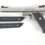 Ruger Mark III KMK-512 5" SS 2 Mags Used 2 Ruger Mark III KMK-512 5" SS 2 Mags Used