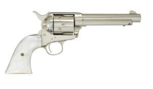 Colt 38 SPL Nickel SAA 5.5" 1899 Letter Pearl Single Action Army Special 3 A2755