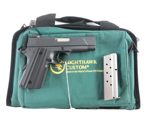 A2785 Nighthawk Custom Talon IV 4 T4 1911 9mm grey