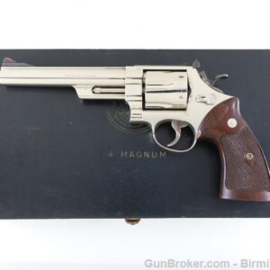 Smith & Wesson 4-Screw Mod 29 ORIG NICKEL 99% 1959
