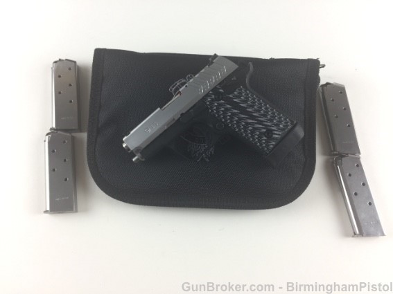 A2856 Springfield 911 Bitone Bi-Tone .380 Pistol 5 Mags