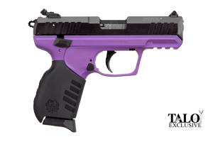 A3236 Ruger SR22 Talo Exclusive Model 22 LR Purple Frame 3606