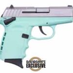 SCCY Industries CPX-1 Aqua Blue Stainless 9mm CPX-1-TTSB 1 SCCY Industries CPX-1 Aqua Blue Stainless 9mm CPX-1-TTSB